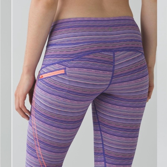 Lululemon Run Top Speed Crop Leggings - Picture 2 of 5